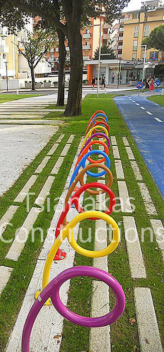 Σύστημα στάθμευσης ποδηλάτων "Χρωματιστό"